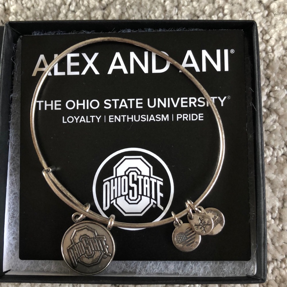 Alex and Ani Ohio State Bracelet